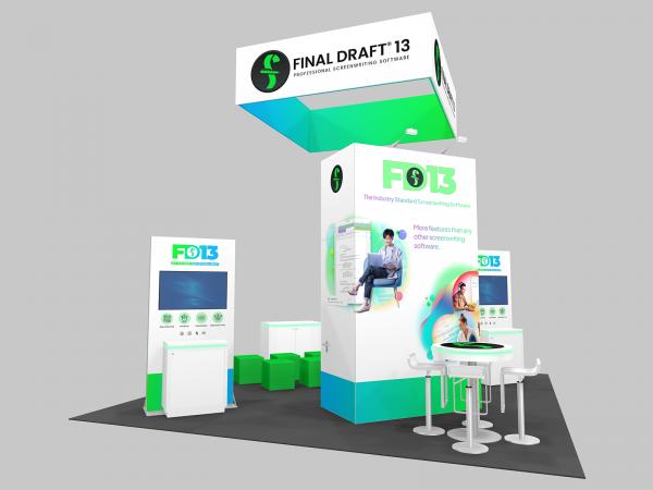 RE-9121 Rental Trade Show Island Exhibit -- Image 3